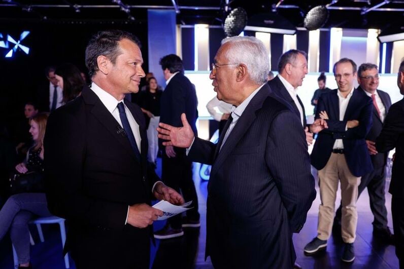 António Costa e Pedro Mourinho