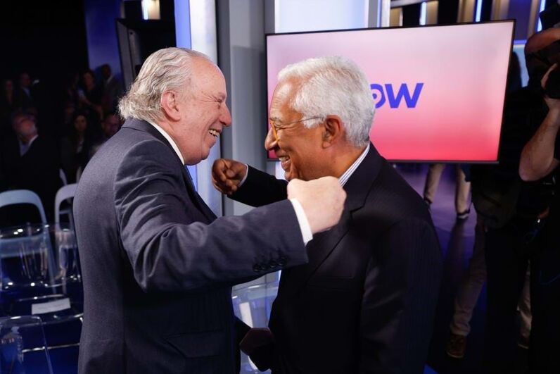 António Costa e Pedro Santana Lopes
