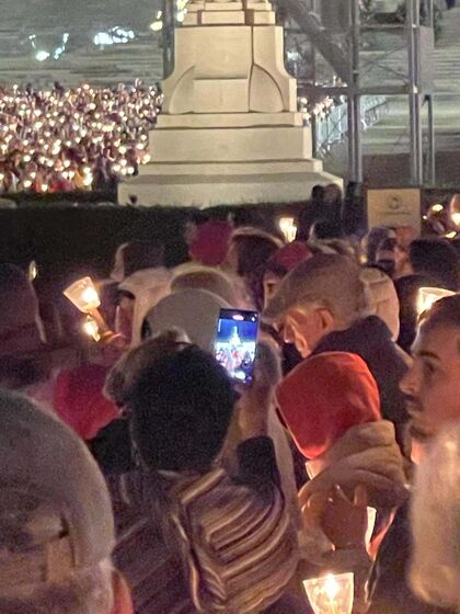 Marcelo Rebelo de Sousa, Presidente, Fátima, Procissão das velas