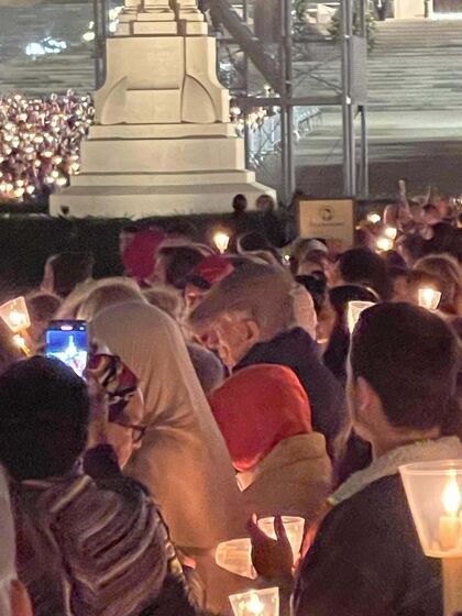 Marcelo Rebelo de Sousa, Presidente, Fátima, Procissão das velas