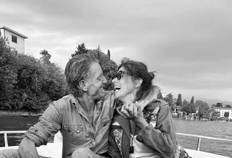 Joana Lemos e Lapo Elkann