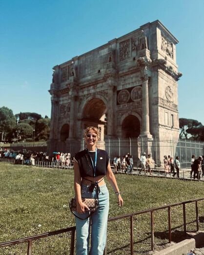 Cristina Ferreira em Roma