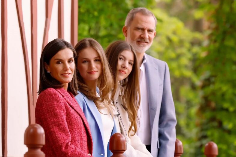 Felipe VI, Letizia, princesa Leonor, infanta Sofia