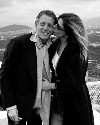 Joana Lemos e Lapo Elkann