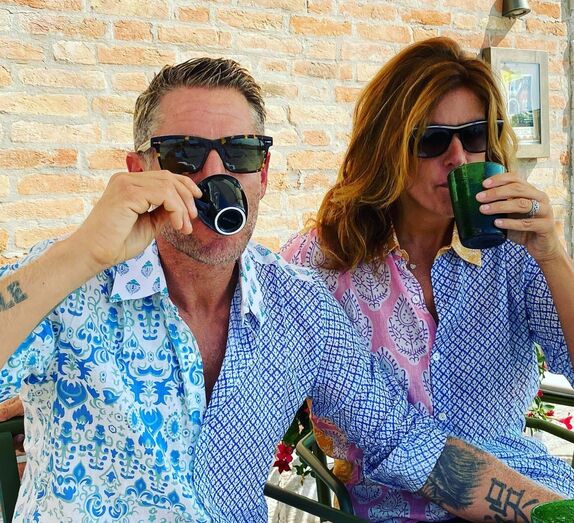 Joana Lemos e Lapo Elkann