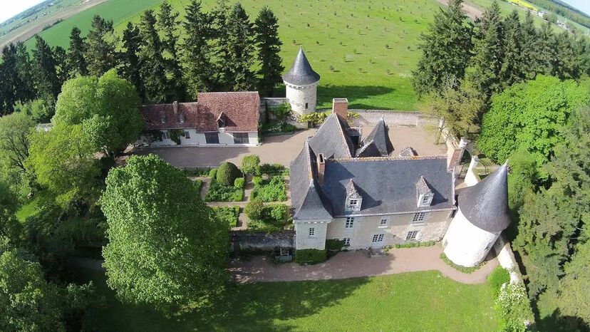 O Castelo em Vale do Loire, França