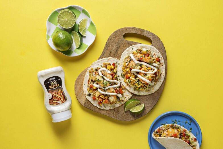 Tacos de Camarão