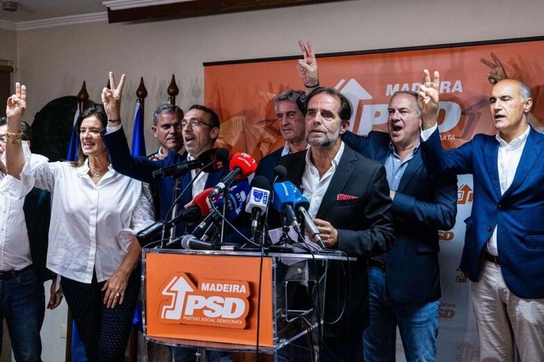 Eleições, Madeira, Miguel Albuquerque, PSD