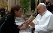 Humoristas portugueses cumprimentaram o Papa Francisco