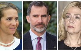 Felipe VI e a infanta Cristina fazem as pazes e deixam a irmã mais velha, Elena, de parte