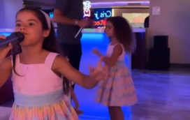 A festa do 7º aniversário dos gémeos de Ronaldo e Georgina