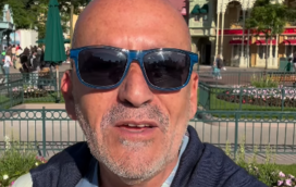 Ao lado de Joana Marques e Vasco Palmeirim, Goucha faz o resumo do primeiro dia na Disney