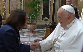O encontro de Joana Marques, Ricardo Araújo Pereira e Maria Rueff com o Papa Francisco