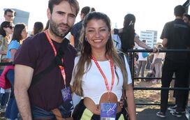 Apanhados. Catarina Siqueira e namorado juntos no RIR 2024