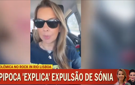 Pipoca Mais Doce carrega na polémica do Rock in Rio: "Uma pessoa nunca pode dizer que está bem"