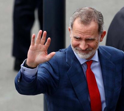 Livre, sem Letizia por perto, Felipe VI chega a Maiorca para realizar um dos seus prazeres favoritos