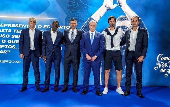 Sérgio Conceição, Pinto da Costa e Vítor Bruno