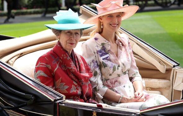 Princesa Ana e Lady Gabriella