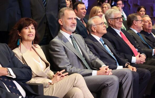 Felipe VI e a infanta Cristina