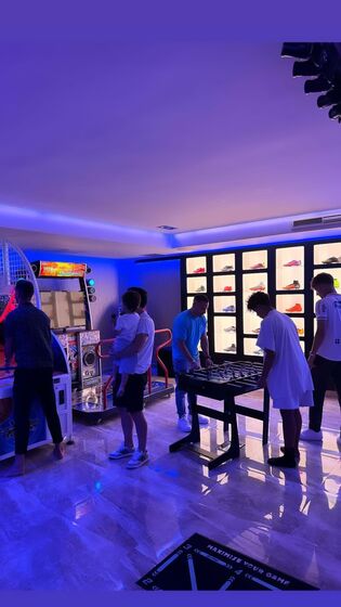 Eva, Mateo, cristiano ronaldo, georgina rodriguez, festa, filhos