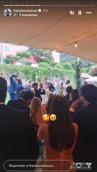 Francisco Macau, Sara Calado, casamento