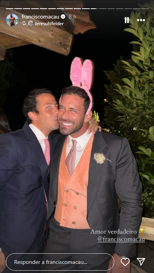 Francisco Macau, Sara Calado, casamento