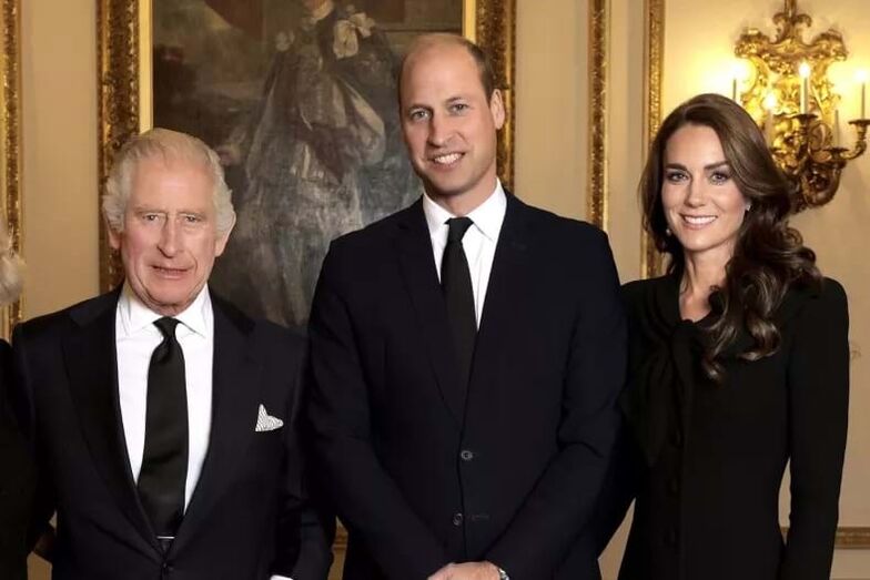 Carlos III, William, Kate Middleton