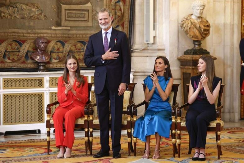 Felipe VI e Letizia celebram 10 anos de reinado