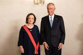 Joana Marques Vidal e Marcelo Rebelo de Sousa