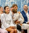 Batizado do filho de Mickael Carreira e Laura Figueiredo
