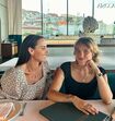 Iva Domingues com a filha