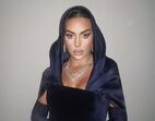 Georgina Rodrigues numa das primeiras produções de moda na Arábia Saudita 