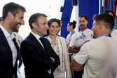 Emmanuel Macron e Amélie Oudéa-Castera