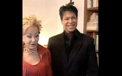 Betty Grafstein e José Castelo Branco divertidos em 1999