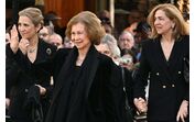 Rainha Sofia, Infanta Elena, Infanta Cristina 
