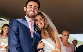 Mulher de Bernardo Silva revela novas imagens do casamento com o jogador