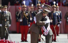 Coração de pai não aguenta. Felipe VI e a princesa Leonor protagonizam momento emotivo