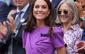 Emocionante: Ao lado da filha Charlotte, Kate Middleton recebe ovação de pé no torneio de Wimbledon