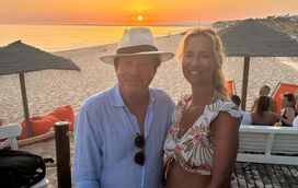 Joaquim de Almeida namora no Algarve