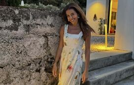 Catarina Furtado diverte-se na casa de José Pedro Vasconcelos, colega da RTP que aposta em turismo local no Alentejo