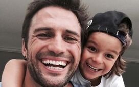 José Fidalgo abre uma exceção e mostra como o filho cresceu