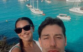 Que casal mais querido! O filho mais novo de Rui Costa apaixonou-se pela mais velha de Simão Sabrosa e agora é só amor