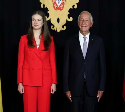 Encantado! Marcelo Rebelo de Sousa confidencia que princesa Leonor 'está uma mulher feita'