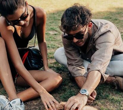 Kika Cerqueira Gomes e Pierre Gasly fazem crescer a família