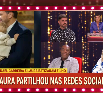Novas revelações sobre batizado do filho de Mickael e Laura: “Estava lá a família Carreira toda”