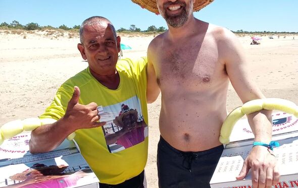 Pedro Nuno Santos, neste verão em Monte Gordo 