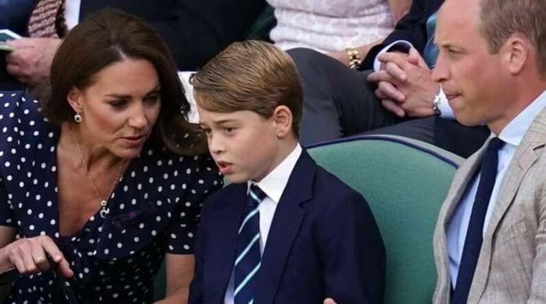 Kate Middleton, príncipe William, príncipe George