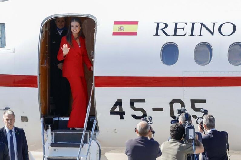 Princesa Leonor, Madrid, visita Portugal