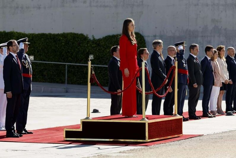 Princesa Leonor, Madrid, visita Portugal