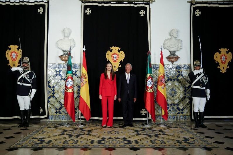 princesa leonor, marcelo rebelo de sousa